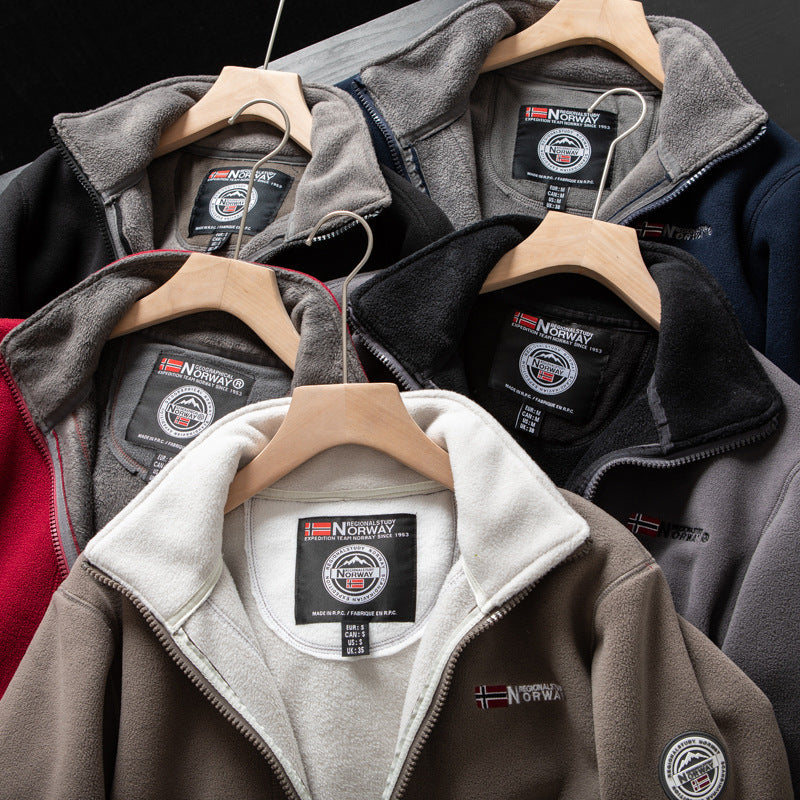 Double-Layer Fleece Hooded Jacket (50% OFF&Free Shipping)