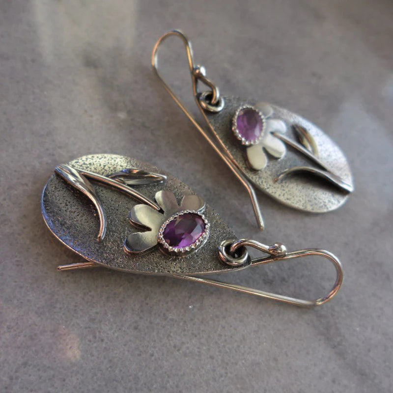 Charming Vintage 3D Flower Earrings – Add a Dash of Nostalgia to Your Style!