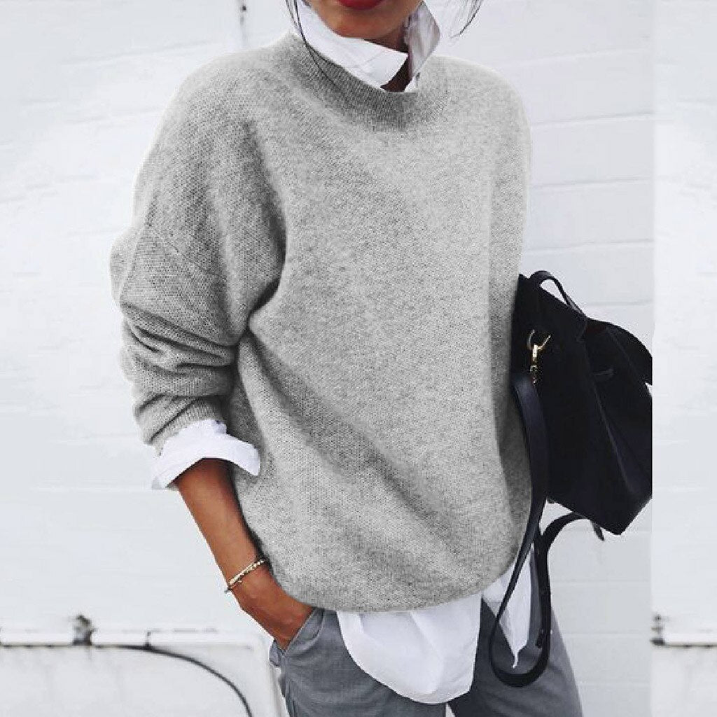 Frieda™ – Comfortable knitted cashmere sweater