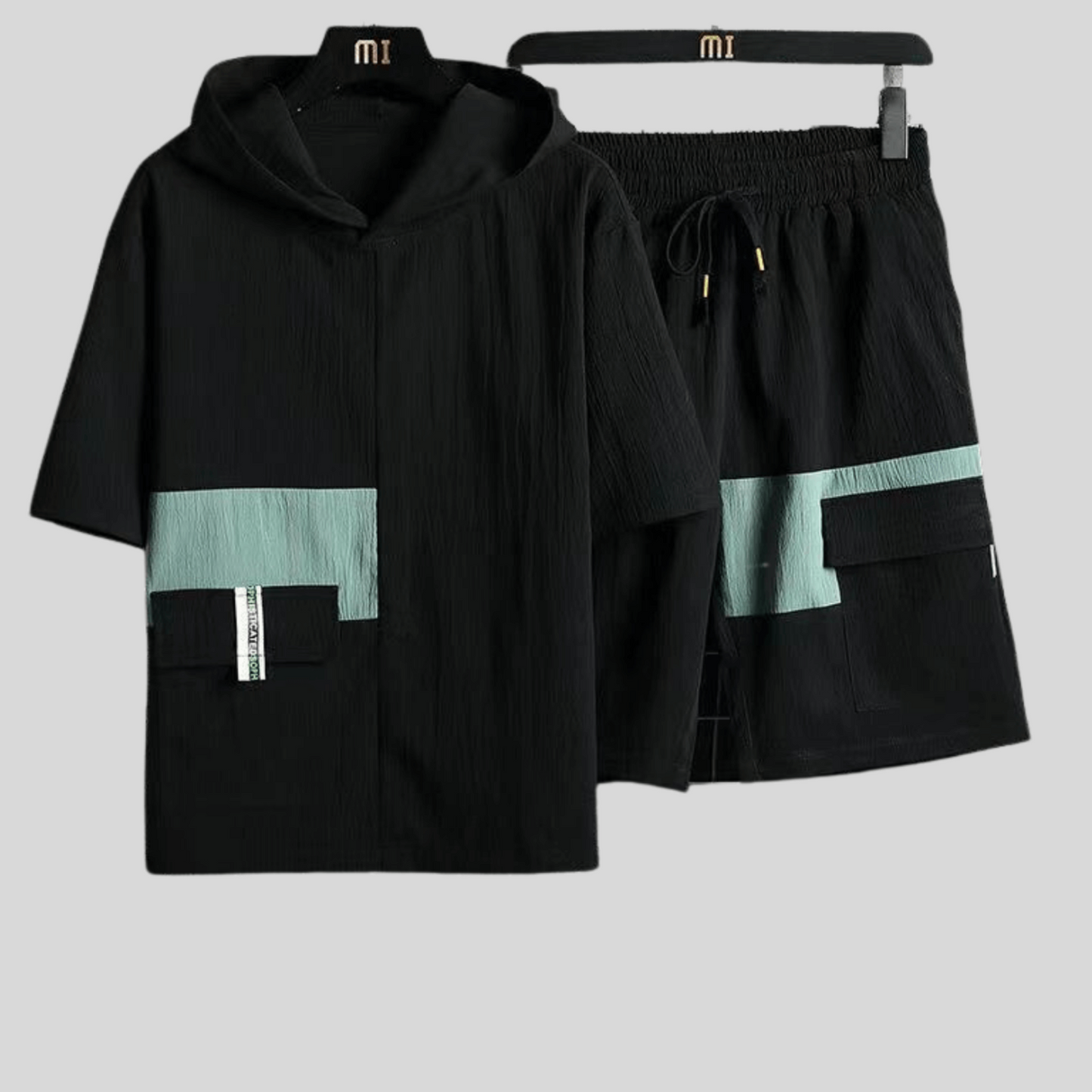 2 Piece set - Basic Color for Men
