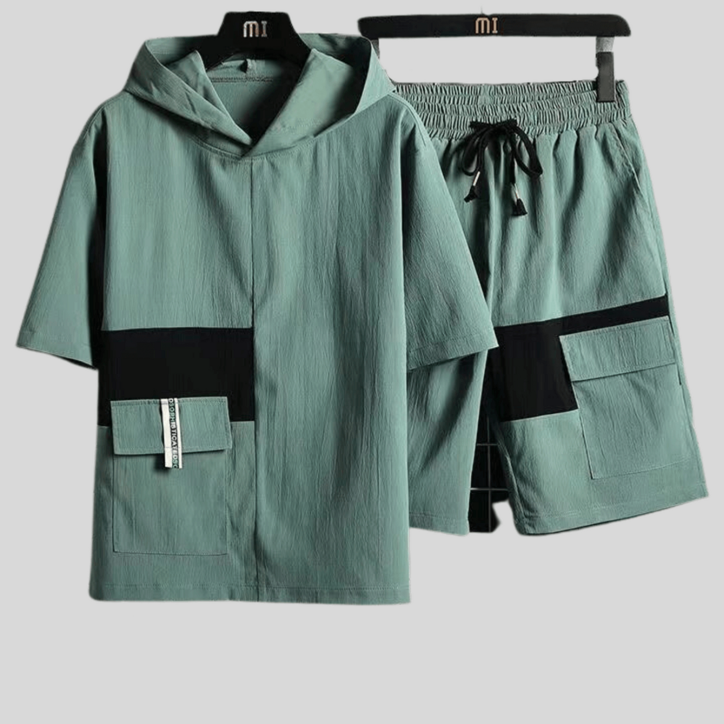 2 Piece set - Basic Color for Men