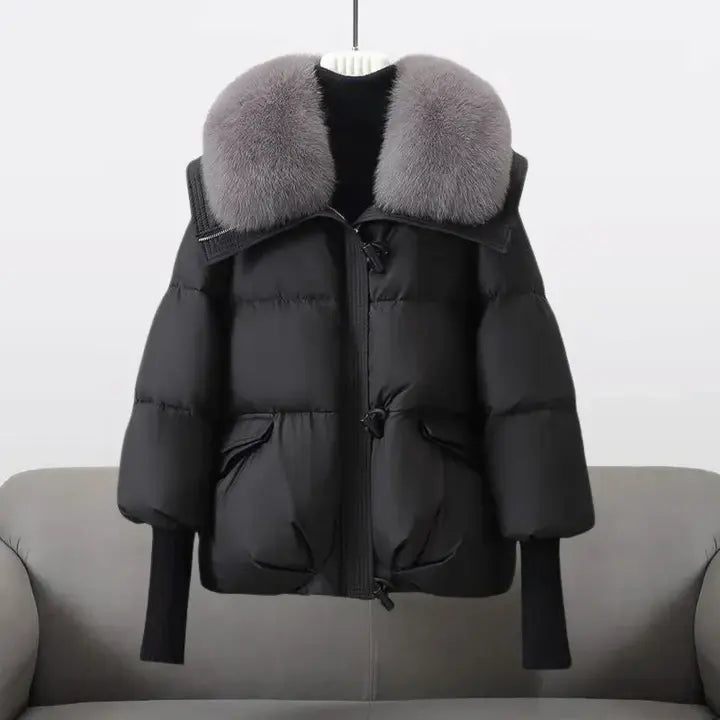 HANNAH | Elegant and Cozy Winter Jacket with Stylish Fur Collar