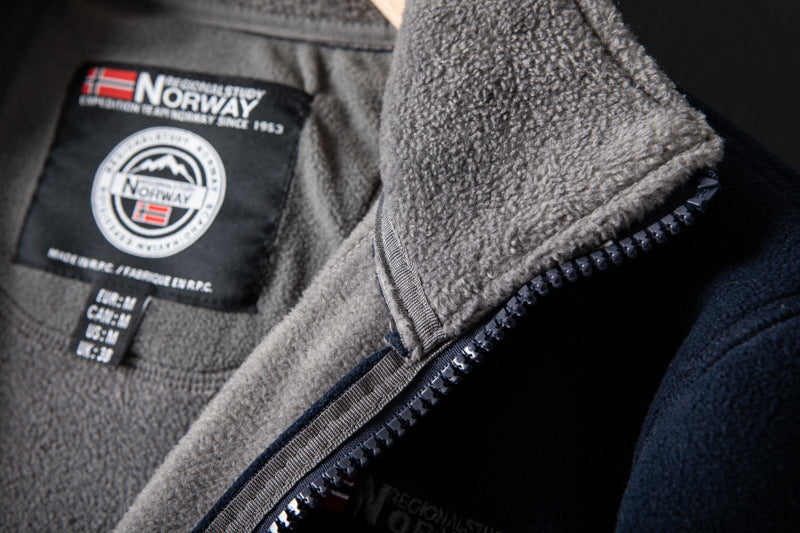 Double-Layer Fleece Hooded Jacket—Free Shipping&50% OFF