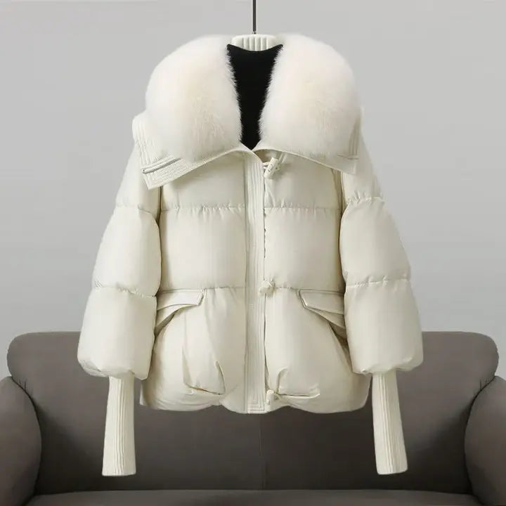 HANNAH | Elegant and Cozy Winter Jacket with Stylish Fur Collar