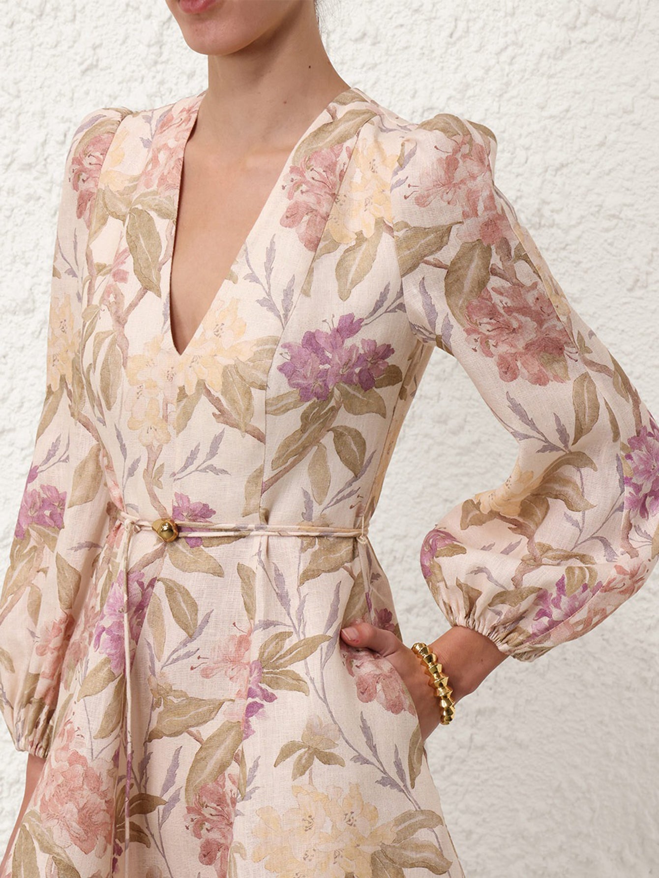 Stylish Floral Print Mini Dress for Spring Events