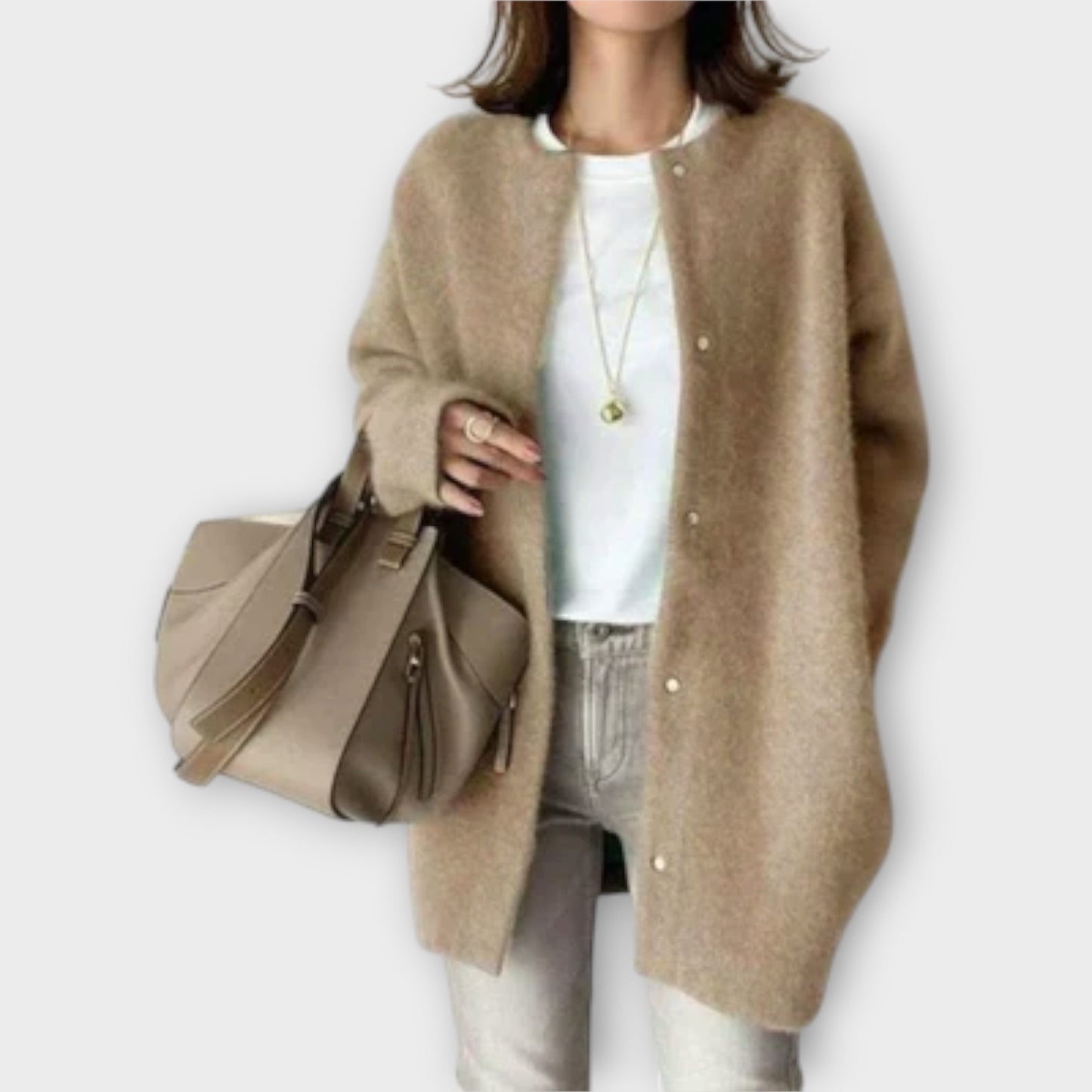 Elegant minimalist cardigan – Perfect for an effortless everyday look