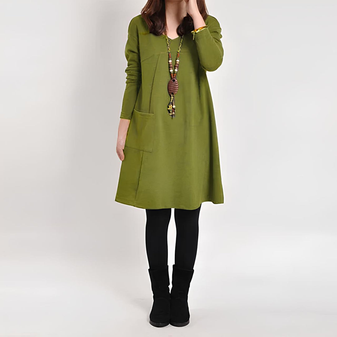 Alexandra - Dress With One Pocket
