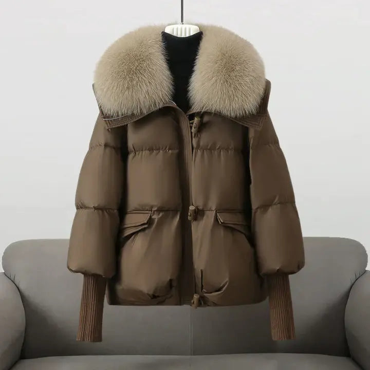HANNAH | Elegant and Cozy Winter Jacket with Stylish Fur Collar
