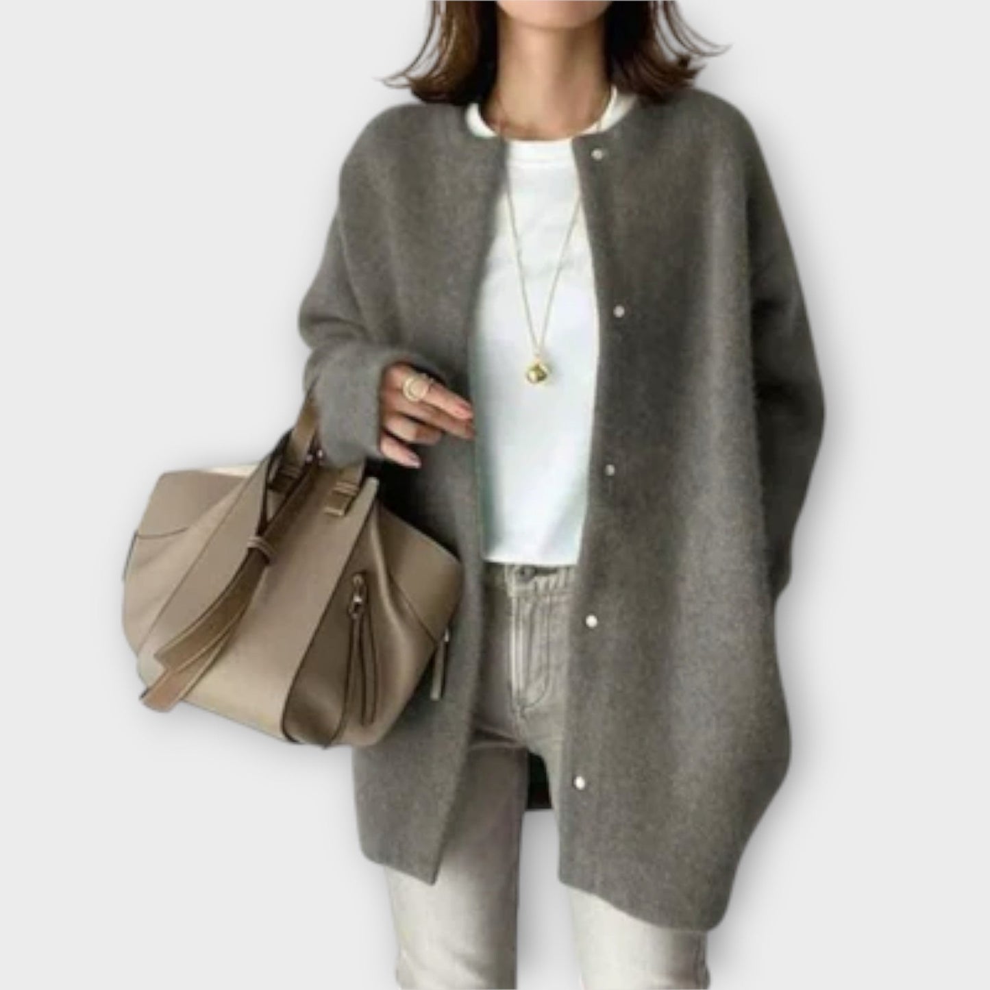 Elegant minimalist cardigan – Perfect for an effortless everyday look