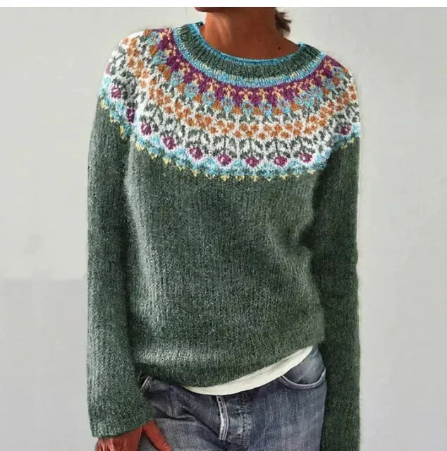 Alida - Retro Autumn Sweater