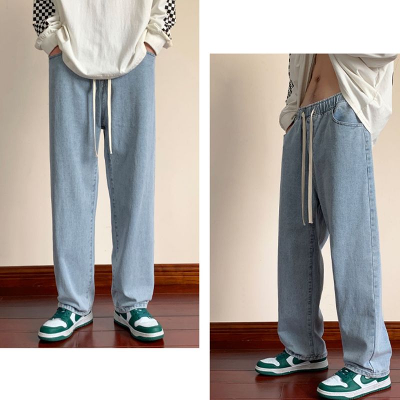 Men’s Fashionable Relaxed Straight Fit Jeans(50% OFF)
