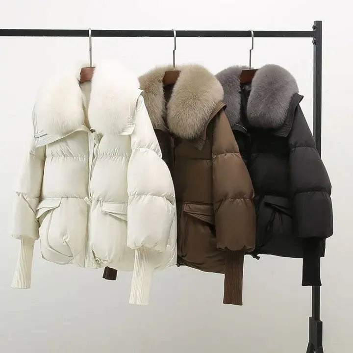 HANNAH | Elegant and Cozy Winter Jacket with Stylish Fur Collar