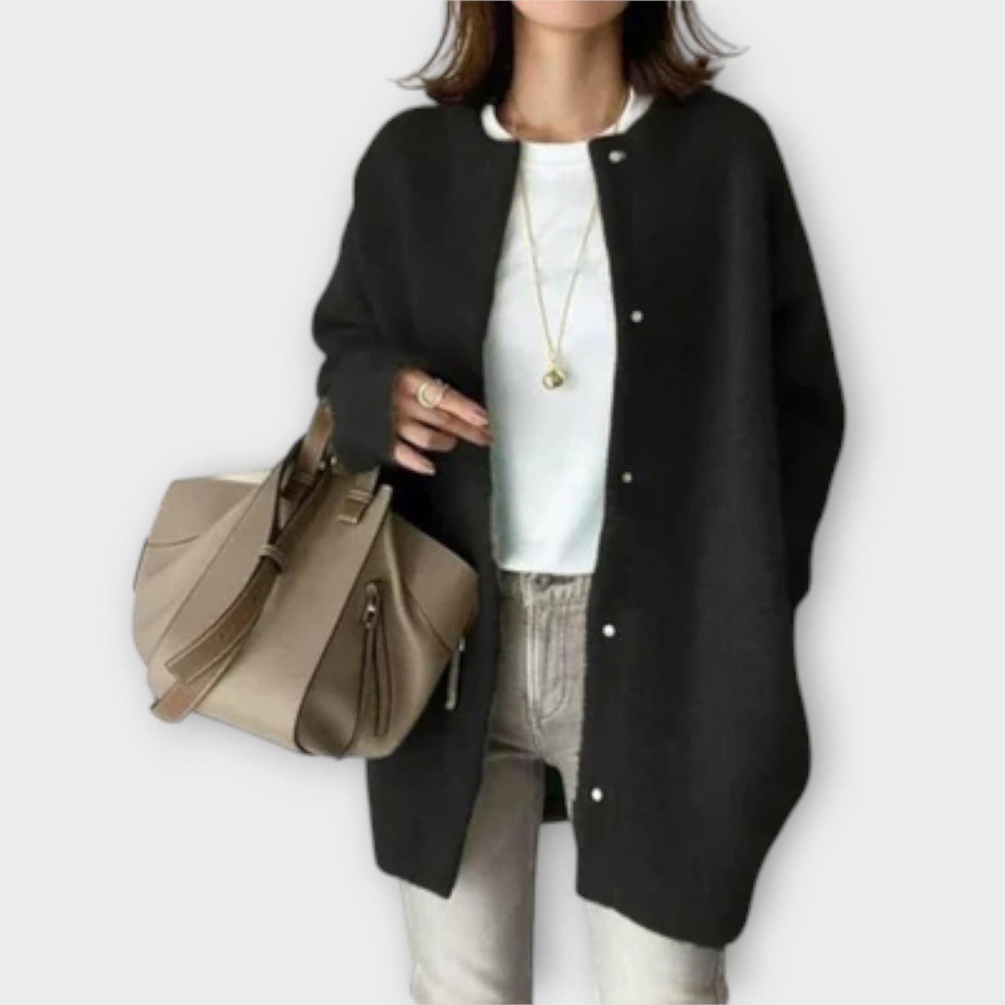 Elegant minimalist cardigan – Perfect for an effortless everyday look