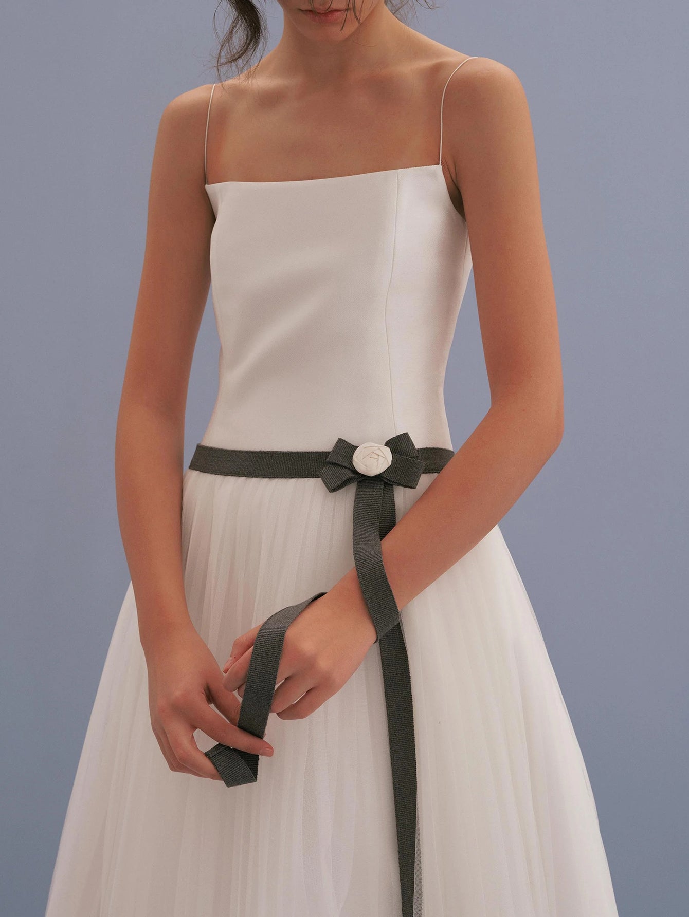 Tulle Tea-Length Dress
