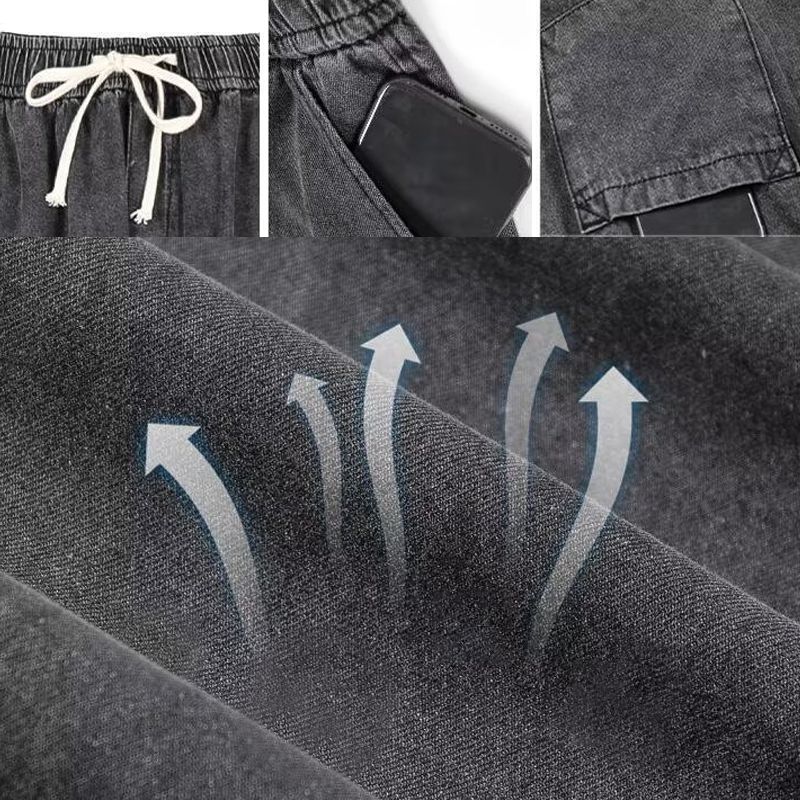 Men’s Fashionable Relaxed Straight Fit Jeans(50% OFF)