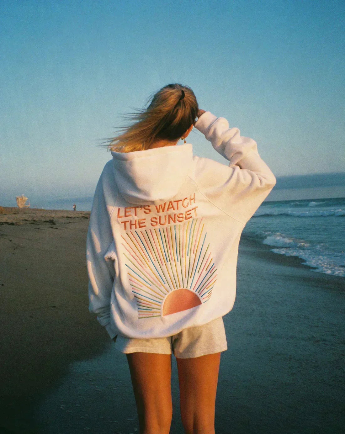 Katie - Stylish Hoodie "Lets watch the sunset"