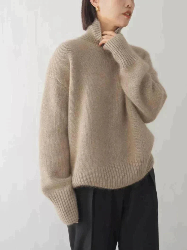 Stylish turtleneck sweater for effortless warmth and timeless elegance
