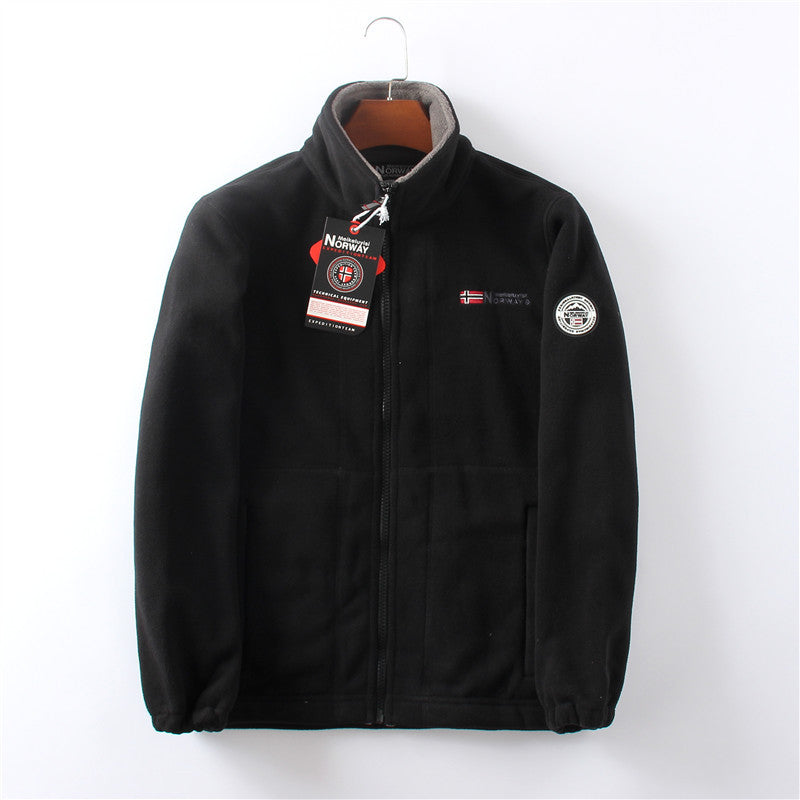 Double-Layer Fleece Hooded Jacket—Free Shipping&50% OFF