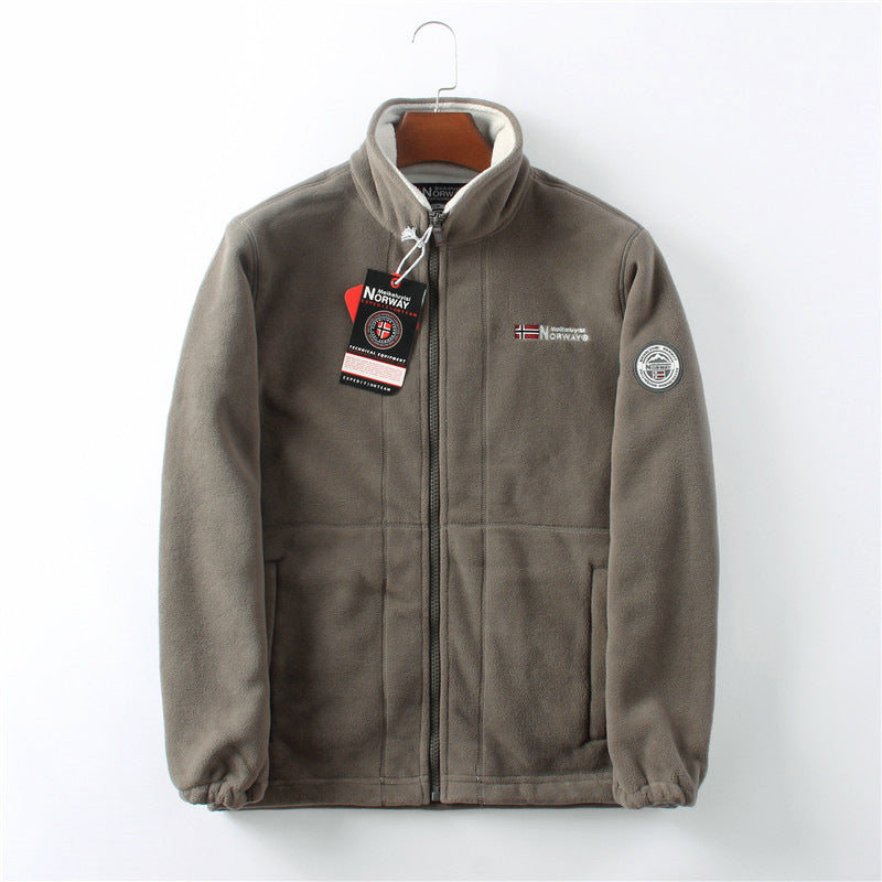 Double-Layer Fleece Hooded Jacket—Free Shipping&50% OFF