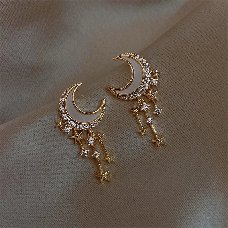 Enchanting Moonlight-Inspired Earrings