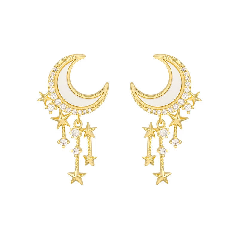 Enchanting Moonlight-Inspired Earrings