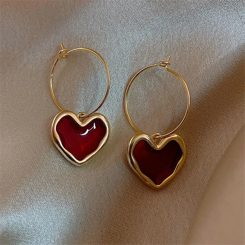 Dazzling Fine Gold Heart Earrings for an Elegant Touch