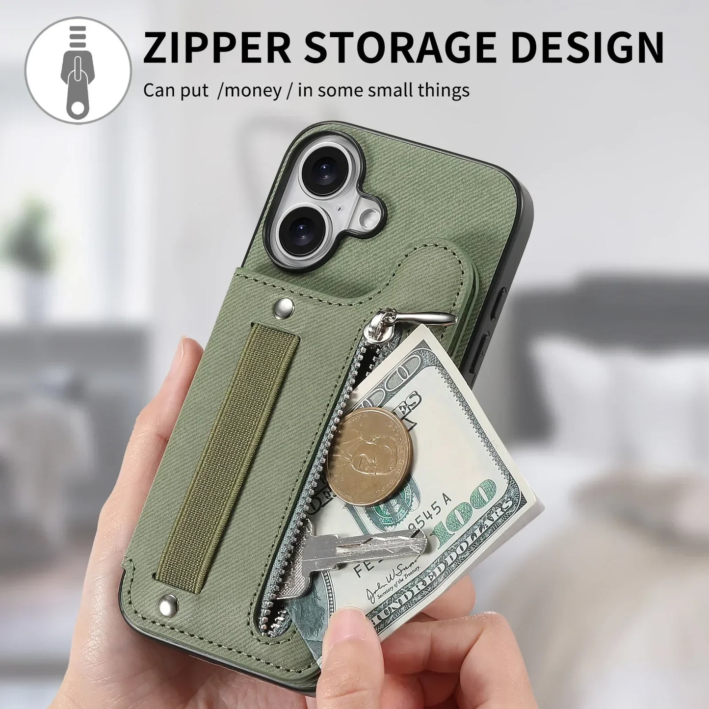 ArcGuard iPhone Leather Wallet Case