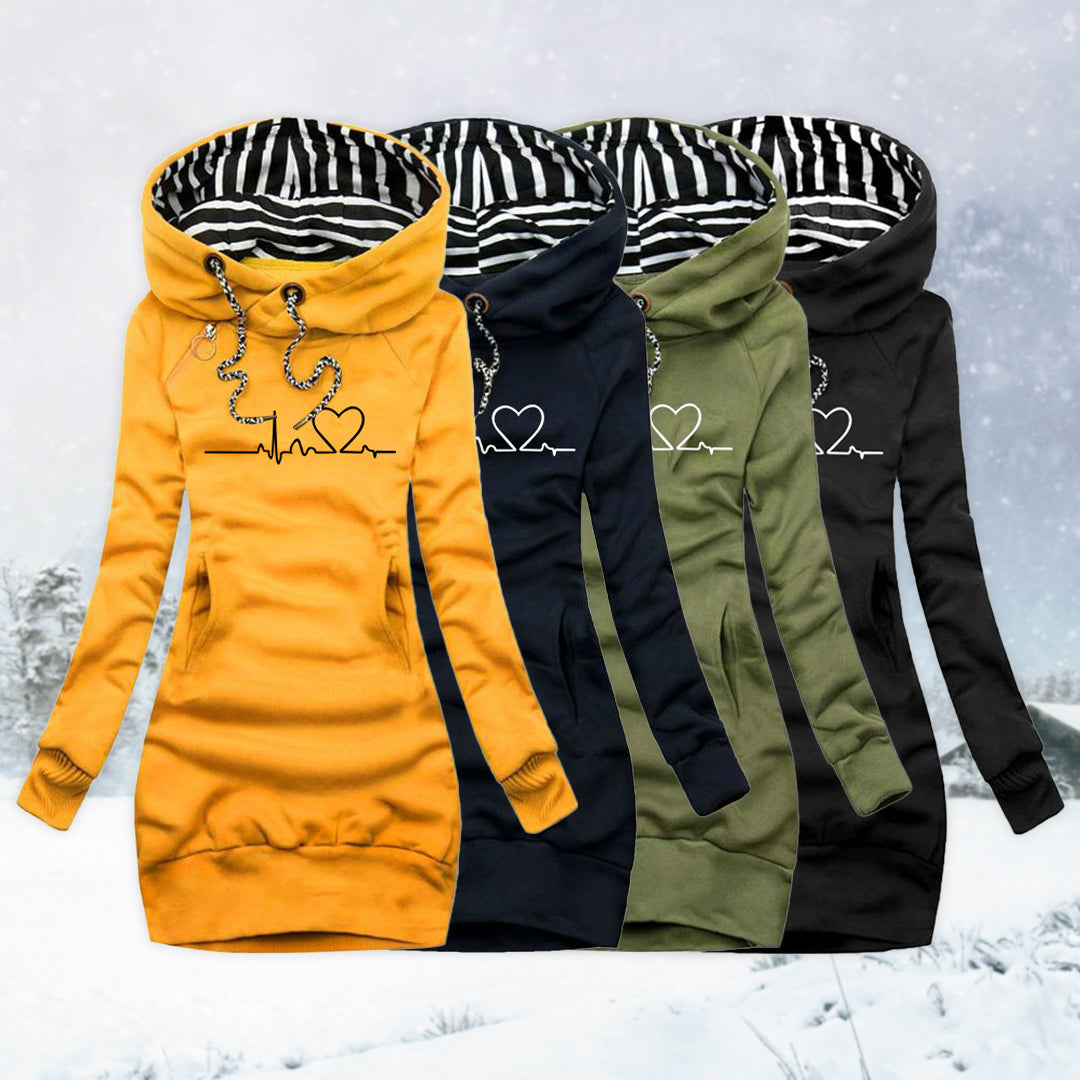 Hooded Sweat Dress – Comfortable, Stylish Everyday Look for Every Occasion