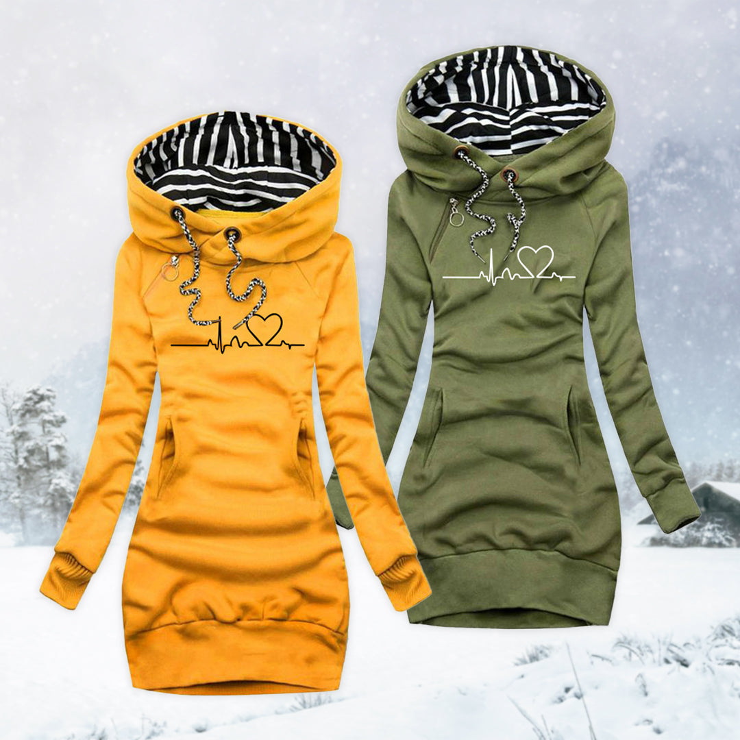 Hooded Sweat Dress – Comfortable, Stylish Everyday Look for Every Occasion