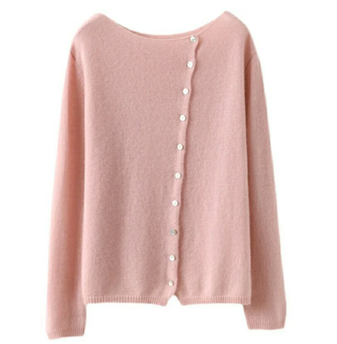 Stylish Anthracite Cardigan with Buttons – Perfect for a Elegant and Comfortable Look