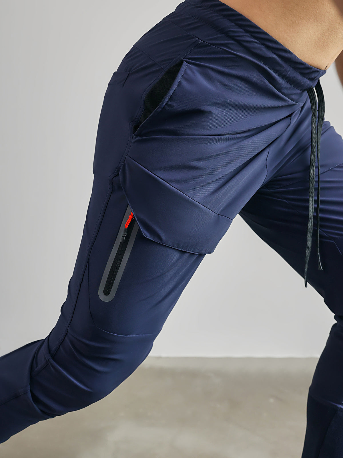 Stay Cool High Rib Cargo Jogger Athletic Pants