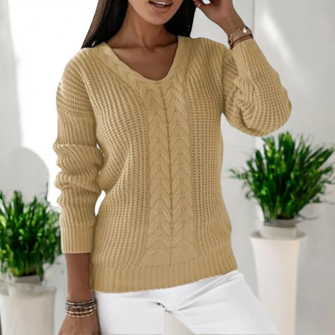 V-Neck Sweater – Elegant Sophistication Meets Comfortable Style