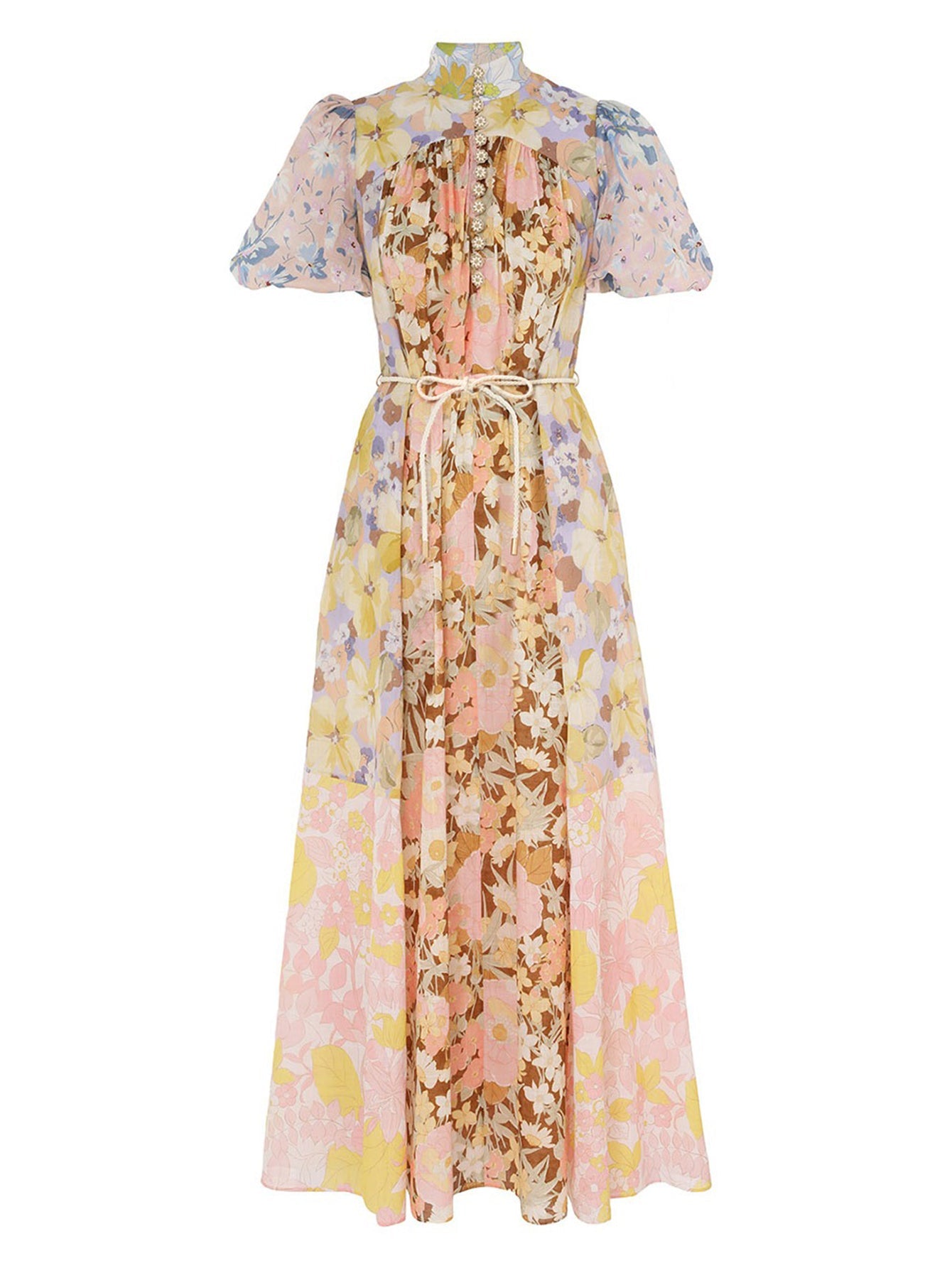 Sophisticated Floral Maxi Dress Elegance