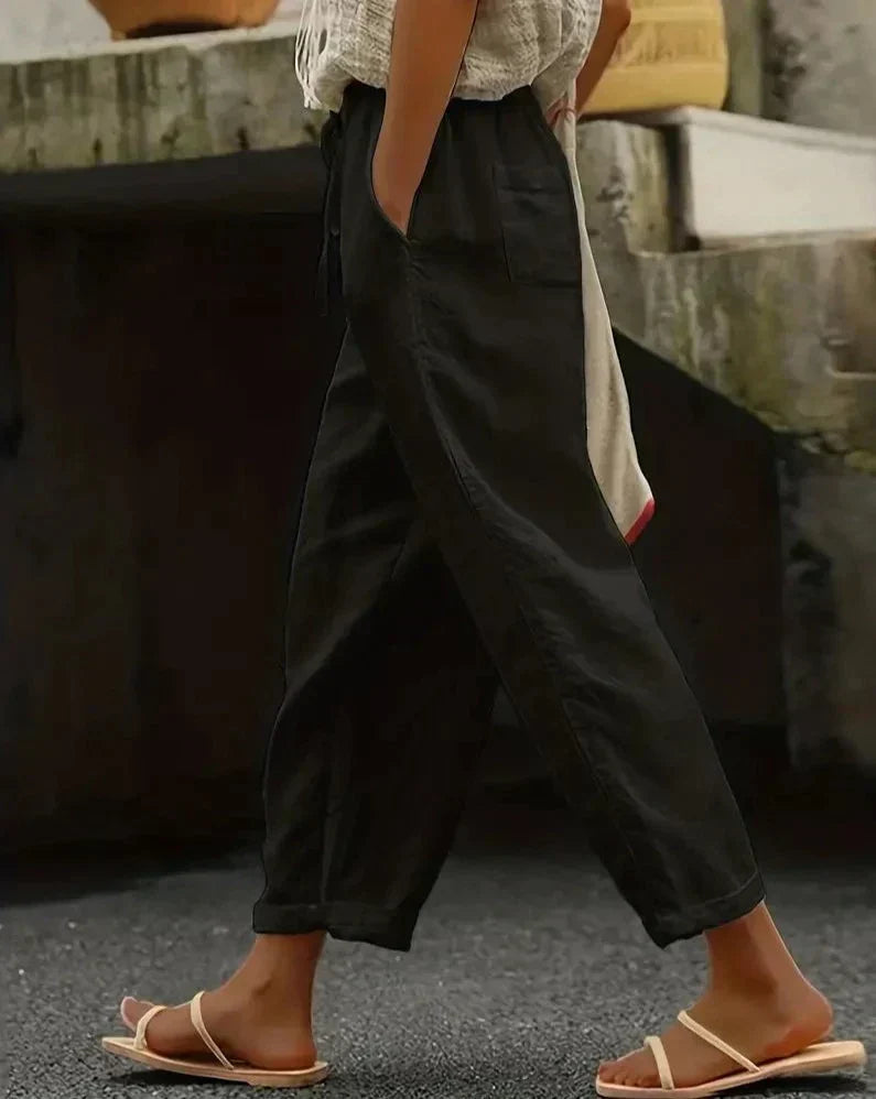 Siena - Comfortable cotton pants