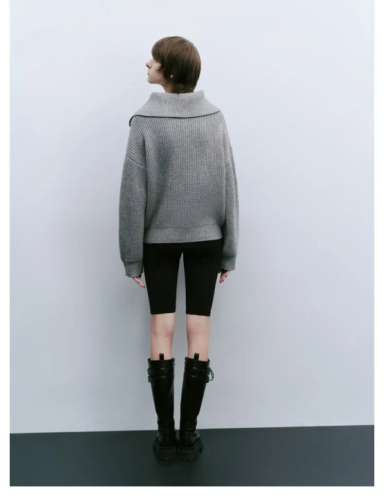 Stylish Zip Collar Sweater – Ultimate Comfort and Timeless Elegance