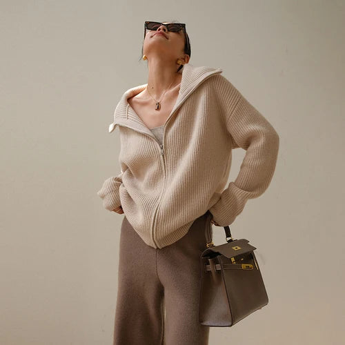 Stylish Zip Collar Sweater – Ultimate Comfort and Timeless Elegance