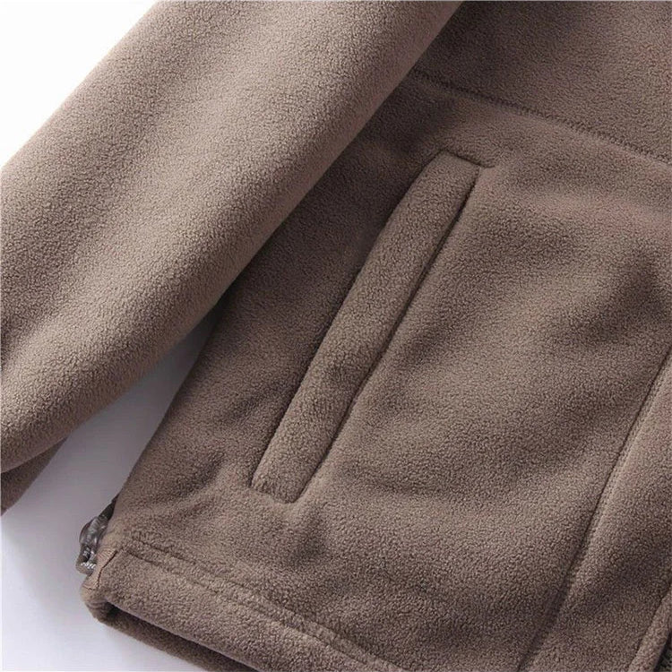Double-Layer Fleece Hooded Jacket—Free Shipping&50% OFF