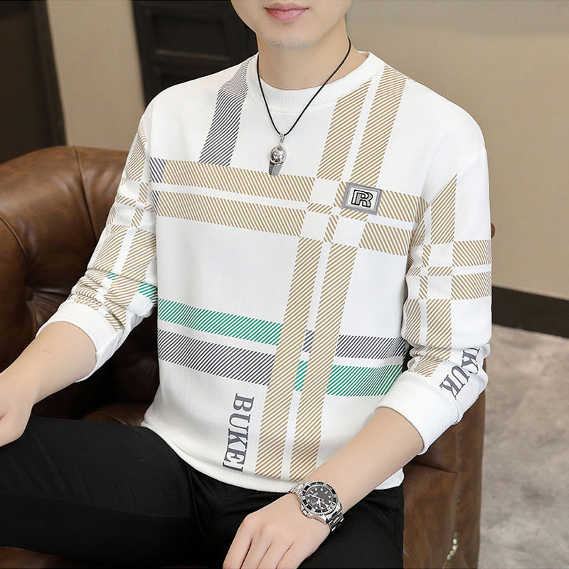 Men's Loose Casual Cozy Crew Neck Sweatshirt(50% OFF)