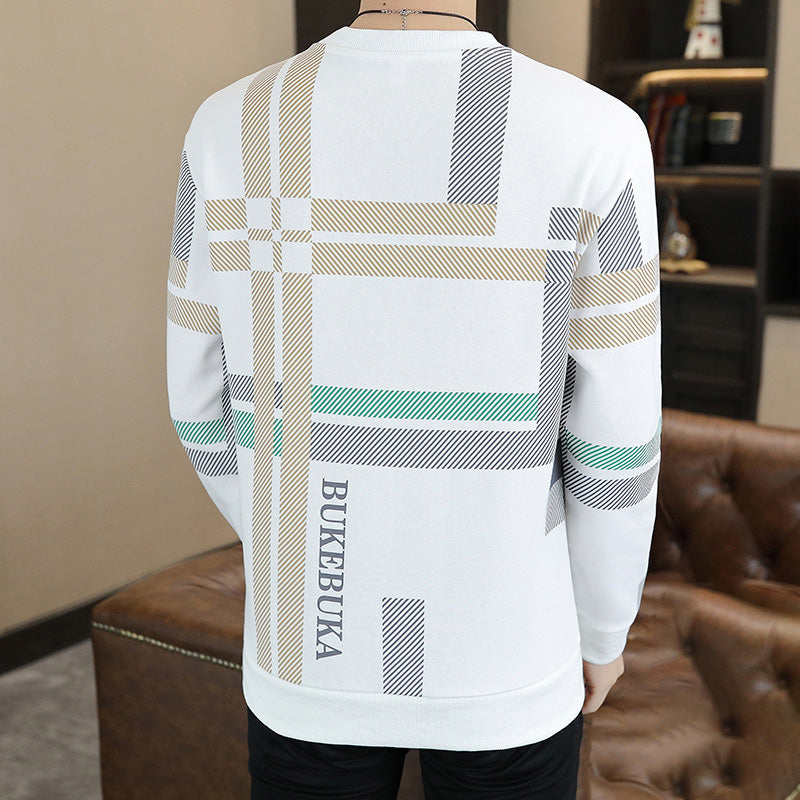 Men's Loose Casual Cozy Crew Neck Sweatshirt(50% OFF)