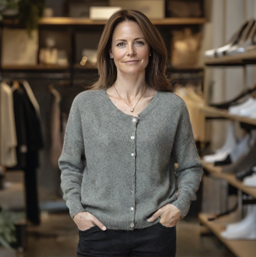 ANGELINA - WARM CARDIGAN (Italien Design)