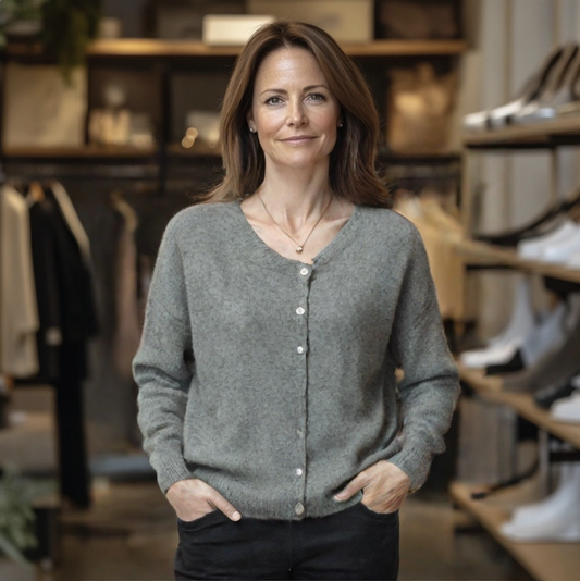 ANGELINA - WARM CARDIGAN (Italien Design)