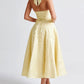 Resort Style Waisted Sleeveless Dress