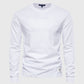 Crew neck Long Sleeve Cotton T-Shirt