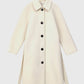 Loose Wool Coat With Belt