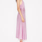 Pink Halterneck Midi Dress - Flattering & Versatile