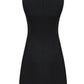Beaded Cocktail Dress with Crystal Detailing