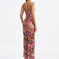 Sequin Embroidered Strapless Gown - Sparkling & Elegant