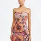Sequin Embroidered Strapless Gown - Sparkling & Elegant