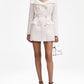 Off-the-Shoulder Tweed Blazer Dress