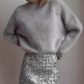 Elegant beaded sweater – feminine sophistication and gentle charisma